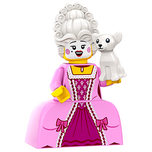 Figurine LEGO® Aristocrate baroque Super Briques